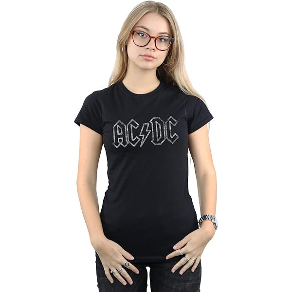 Amazon.com: AC/DC Women's Back in Black T-Shirt Black Small